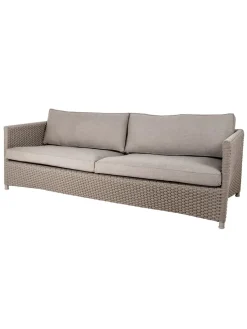 Diamond 3 pers Sofa inkl. hynde fra Cane-line