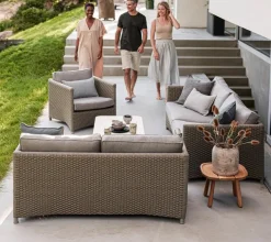 Diamond 3 pers Sofa inkl. hynde fra Cane-line