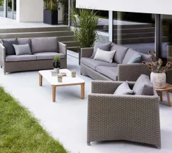 Diamond 2 pers Sofa inkl. hynde fra Cane-line