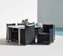 Diamond Stol inkl. hynde fra Cane-line