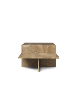 Distinct Coffee Table, Travertine fra Ferm Living