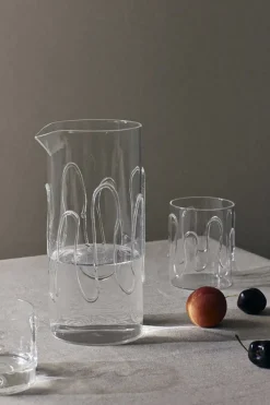 Doodle Glasses Tall, sæt á 2 stk. fra Ferm Living