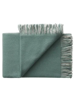 Drejø Plaid, camel fra Silkeborg Uldspinderi