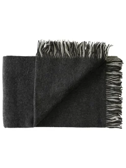 Drejø Plaid, camel fra Silkeborg Uldspinderi