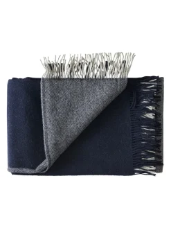 Drejø Plaid, grey mix fra Silkeborg Uldspinderi