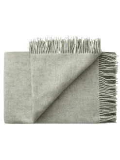 Drejø Plaid, grey mix fra Silkeborg Uldspinderi