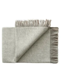 Drejø Plaid, rosa fra Silkeborg Uldspinderi