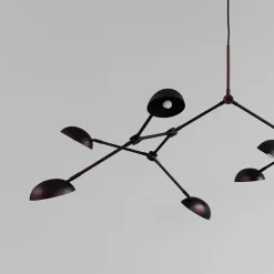 Drop Chandelier, burned black fra 101 Copenhagen