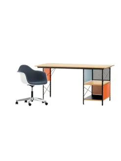 Eames Desk Unit, EDU-Skrivebord fra Vitra