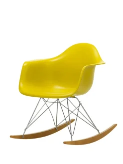 Eames Plastic Armchair RAR, gyngestol fra Vitra
