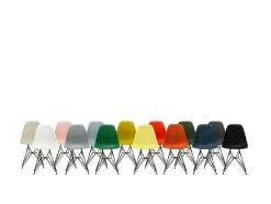 Eames Plastic Side Chair DSS, stabelbar fra Vitra