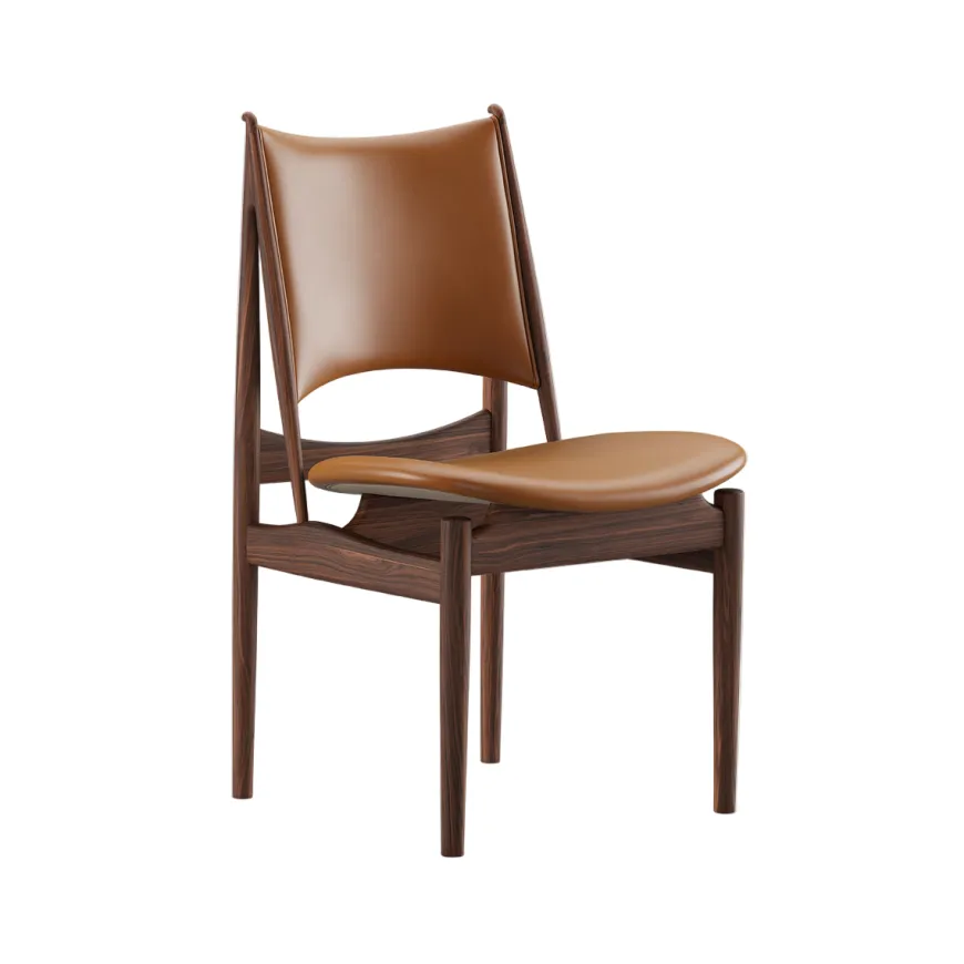 Egypterstol, valnød af Finn Juhl