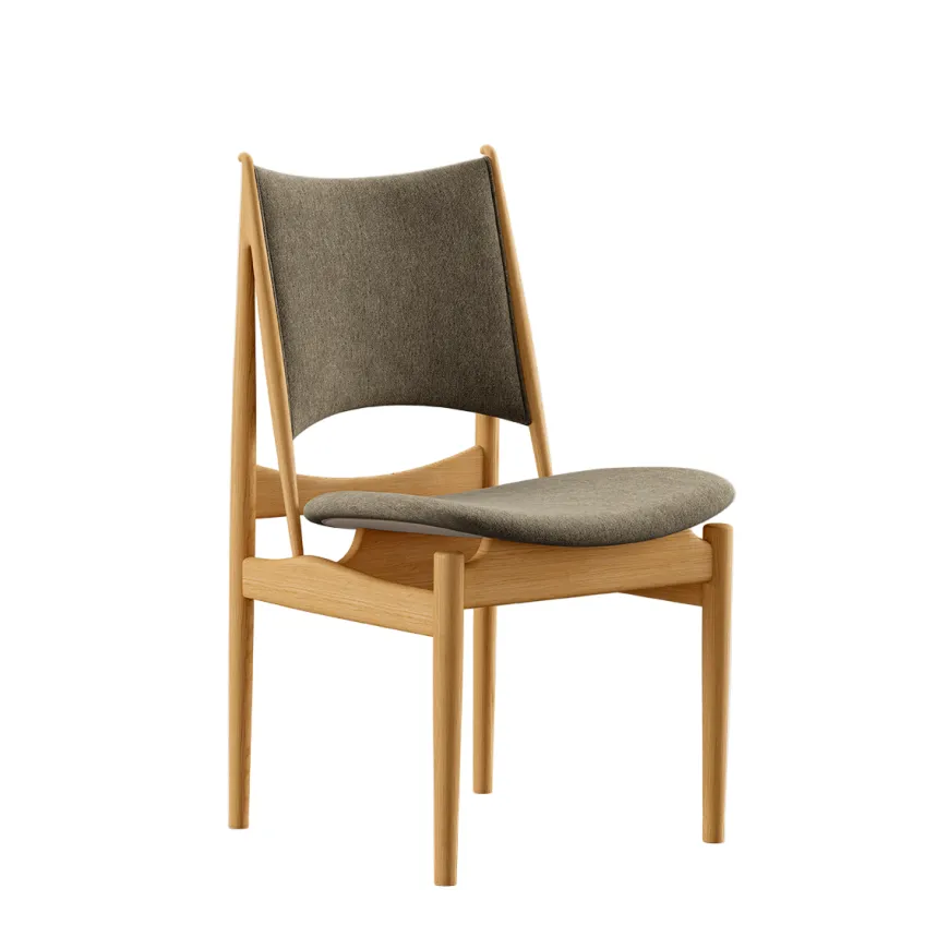 Egypterstol, valnød af Finn Juhl