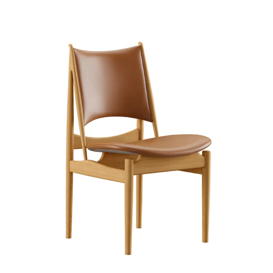 Egypterstol, valnød af Finn Juhl