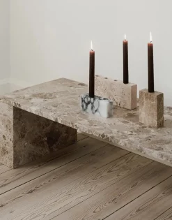 Epode Lysestage, calacatta violetta fra Wabi Sabi Nordic