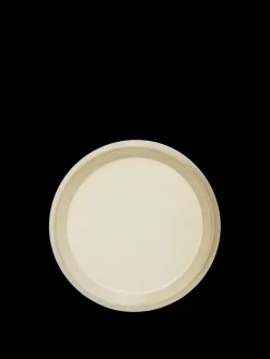 Erena Dinner Plate Ø29 Cream, middagstallerken fra Ferm Living