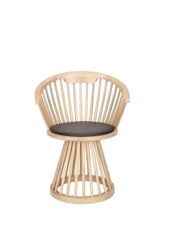 Fan Dining Chair, natural fra Tom Dixon