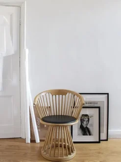 Fan Dining Chair, natural fra Tom Dixon