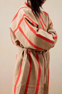 Field Robe, off-white/chocolate fra Ferm Living