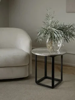 Florence sidebord Ø50, white viola fra New Works