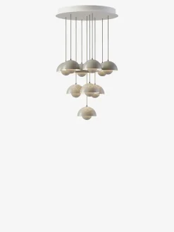 Flowerpot Chandelier VP10, 31 pendants fra &Tradition