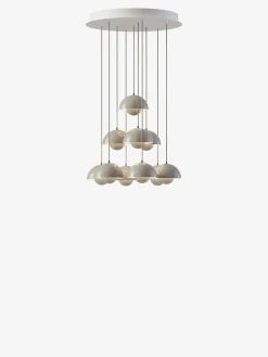 Flowerpot Chandelier VP10, 31 pendants fra &Tradition