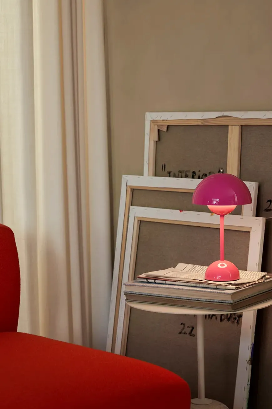 Flowerpot Portable VP9 Bordlampe af Verner Panton