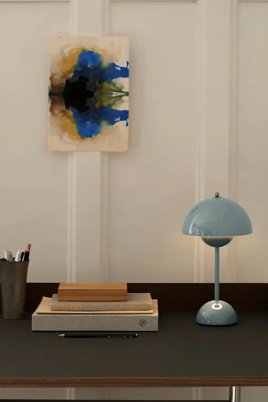 Flowerpot Portable VP9 Bordlampe af Verner Panton