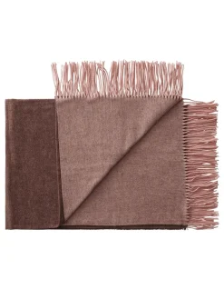 Franja Plaid, green/black fra Silkeborg Uldspinderi