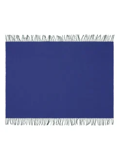 Franja Plaid, pink/brown fra Silkeborg Uldspinderi