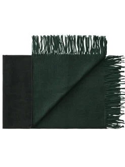 Franja Plaid, pink/white fra Silkeborg Uldspinderi