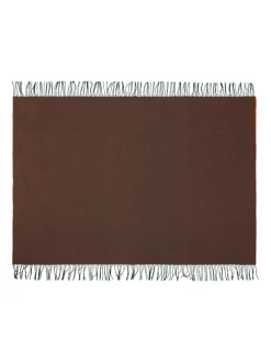 Franja Plaid, pink/yellow fra Silkeborg Uldspinderi