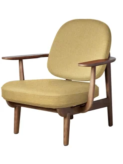 Fred Lænestol, valnødfarvet eg fra Fritz Hansen