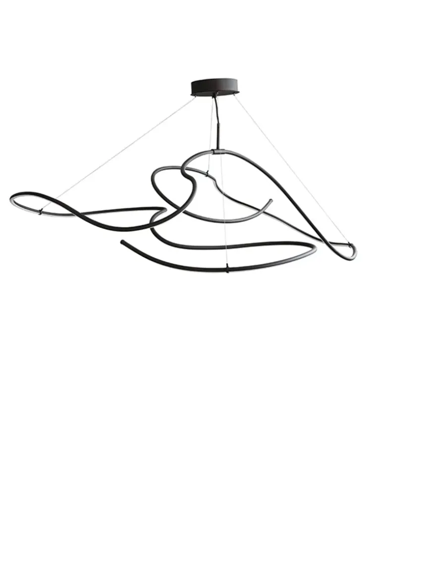 Ghost Chandelier, Big, Chrome fra 101 Copenhagen