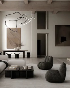 Ghost Chandelier, Big, Chrome fra 101 Copenhagen