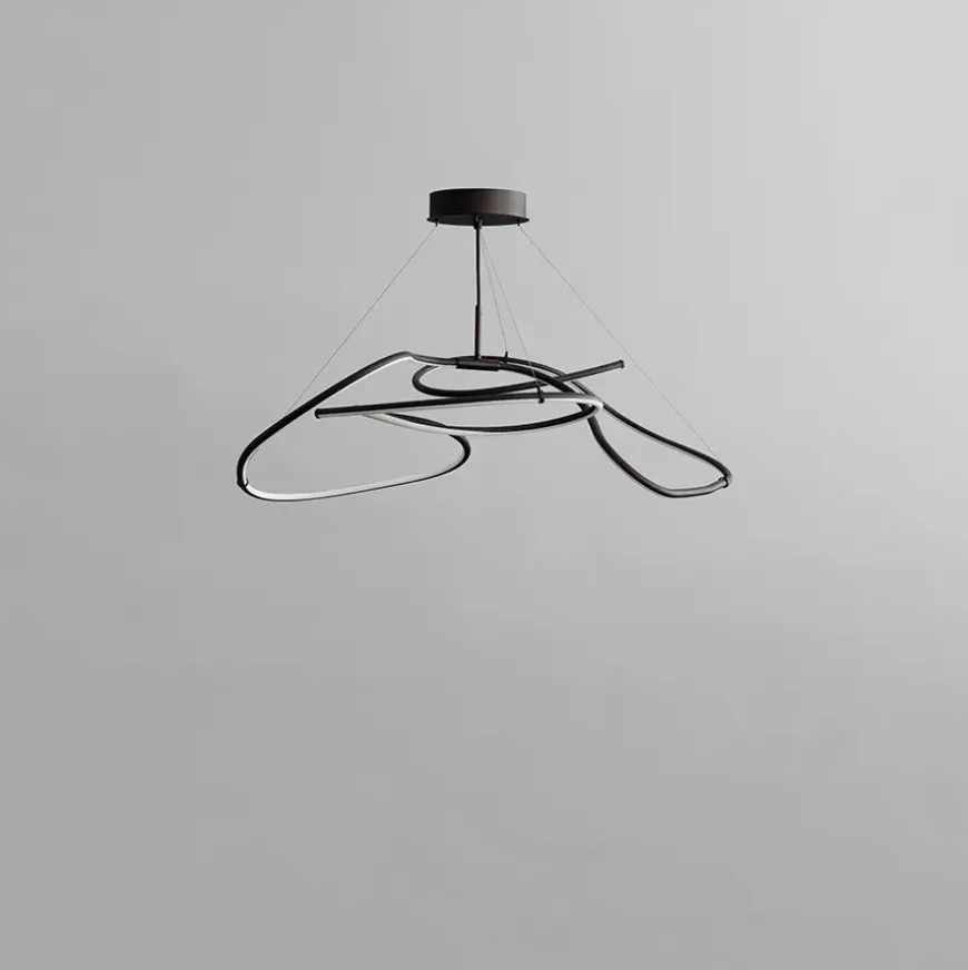 Ghost Chandelier, Mini, Chrome fra 101 Copenhagen