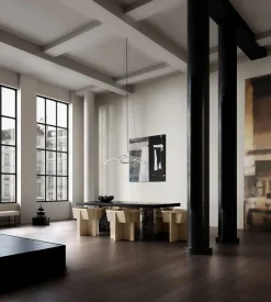 Ghost Chandelier, Mini, Chrome fra 101 Copenhagen