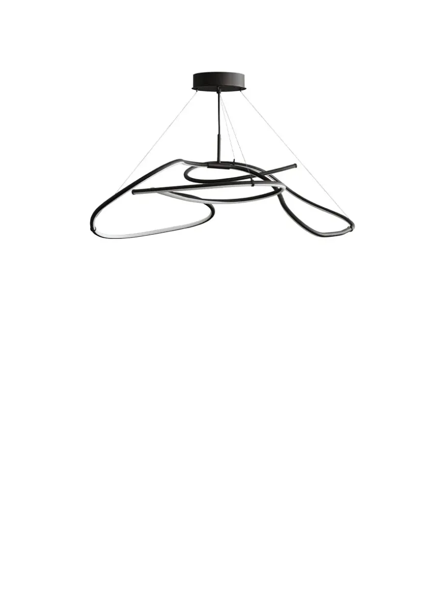 Ghost Chandelier, Mini, Chrome fra 101 Copenhagen