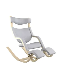 Gravity Balans Lænestol fra Variér (Sort ask)