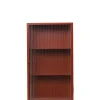 Haze Wall Cabinet, oxide red fra Ferm Living