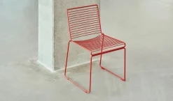 Hee Dining Chair, hot galvanised fra Hay