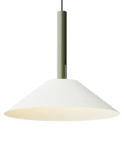 Hook pendant large, white fra Nine