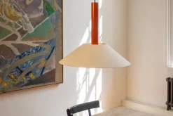 Hook pendant small, orange fra Nine