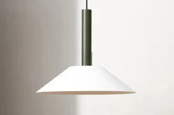 Hook pendant small, white fra Nine