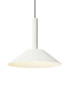 Hook pendant small, white fra Nine