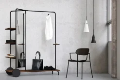 Host Wardrobe, walnut fra Stellar Works