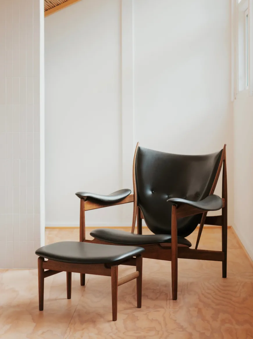 Høvdingestol, valnød af Finn Juhl