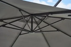 Hyde Luxe Parasol, 3x4 m inkl. fod fra Cane-line