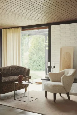 Ingeborg med Fodskammel, Boucle fra Audo Copenhagen