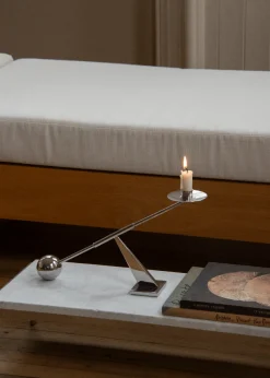 Interconnect Candle Holder - small, stainless steel fra Audo Copenhagen